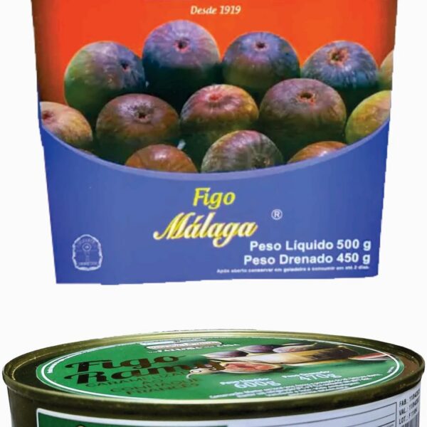 Kit Gourmet Figo Málaga + Figo Ramy no Conhaque Francês: sabor sofisticado para presentear, servir com queijos e elevar sua mesa.