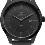 Kit Relógio Technos Masculino Steel Preto: elegância e estilo para compor looks com sofisticação no dia a dia.