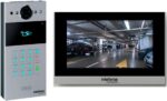 Kit Video Porteiro Xpe 3115 IP + TVIP 3000 Wi-Fi: segurança e controle de acesso com comunicação IP e tela touchscreen.