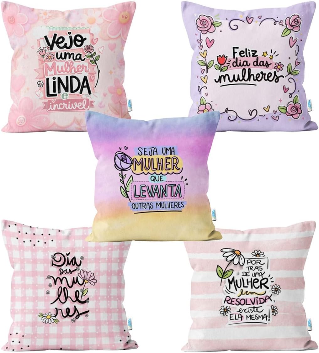 Kit com 10 Mini Almofadas para Cesta de Café da Kit com 10 Mini Almofadas para Cesta de Café da Manhã: charme e personalização para presentes e flores.