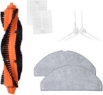 Kit de Peças de Reposição para Robô Aspirador Xiaomi E10 B112: melhore a limpeza e a sucção com acessórios essenciais para reposição.