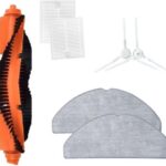 Kit de Peças de Reposição para Robô Aspirador Xiaomi E10 B112: melhore a limpeza e a sucção com acessórios essenciais para reposição.