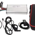 Kit de conversão de bicicleta elétrica 1000W com controlador 30A, LCD4 e acelerador de polegar para upgrade potente e fácil instalação