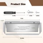 Kit de válvula de escape para micro-ondas WB06X10436, compatível com GE Samsung Kenmore, alta durabilidade e fácil instalação - Imagem 2
