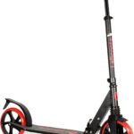 LaScoota Patinete ajustável, leve e dobrável com rodas grandes de 20 cm e capacidade de até 99,8 kg para crianças, adolescentes e adultos.