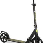 LaScoota Patinete dobrável ajustável, leve e resistente, com rodas de uretano de 20 cm para crianças, adolescentes e adultos.