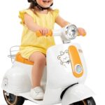 Lambreta Avespa Infantil Elétrica 6V com som: diversão, segurança e desenvolvimento para crianças a partir de 2 anos.