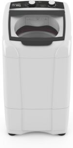 Lavadora Automática Energy 8kg 127V com lavagem por agitação para roupas muito sujas e 11 programas de lavagem.