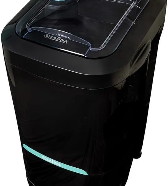 Lavadora Semiautomática Latina LA551 10kg com 7 programas e 2 molhos: lavagem eficiente e prática para sua casa.