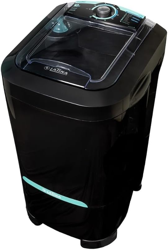 Lavadora Semiautomática Latina LA551 10kg com 7 programas e 2 Lavadora Semiautomática Latina LA551 10kg com 7 programas e 2 molhos: lavagem eficiente e prática para sua casa.
