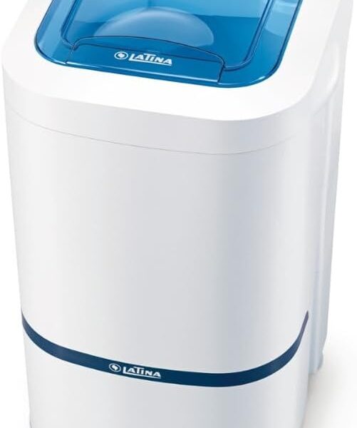 Lavadora Semiautomática Latina LA575 20,1kg Com Entrada e Saída de Água Automáticas, 15 Programas, Motor WEG, Timer e Maxifiltro (110, Volts)