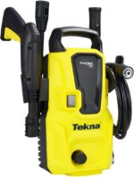 Lavadora de Alta Pressão Elétrica Tekna HLX1600V – 1000W, 1305 PSI, Vazão 6,7 L/min, Mangueira 3m, Bomba em Metal e Plástico, Auto Stop, Compacta e Econômica – 127V