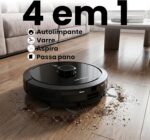 Liectroux G7: robô aspirador 4 em 1 com base autolimpante, mapeamento inteligente e Alexa. - Imagem 2