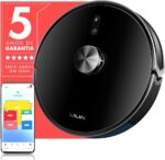 Lilin X6 Robô Aspirador LIDAR Bivolt com Mapeamento, Auto Recarga e Tanque 3 em 1