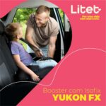 Litet Assento Auto Booster Isofix 15-36 kg: segurança, conforto e fixação firme para crianças em viagens com praticidade. - Imagem 2