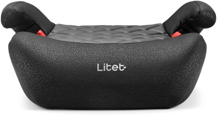 Litet Assento Auto Booster Isofix 15-36 kg: segurança, conforto e Litet Assento Auto Booster Isofix 15-36 kg: segurança, conforto e fixação firme para crianças em viagens com praticidade.