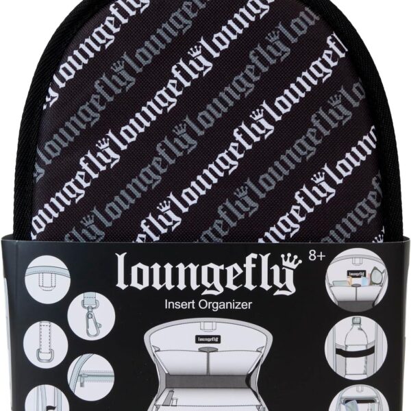 Loungefly Organizador de mini mochila: mantenha tudo organizado com praticidade e estilo oficial.
