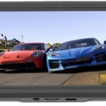 Luocute Console de Jogos Portátil, Tela de 5,5 Polegadas, 2G RAM, Reprodutor de Jogos Portátil Recarregável Com Chip Quad Core Ultrapoderoso, para Entusiastas de (Preto)