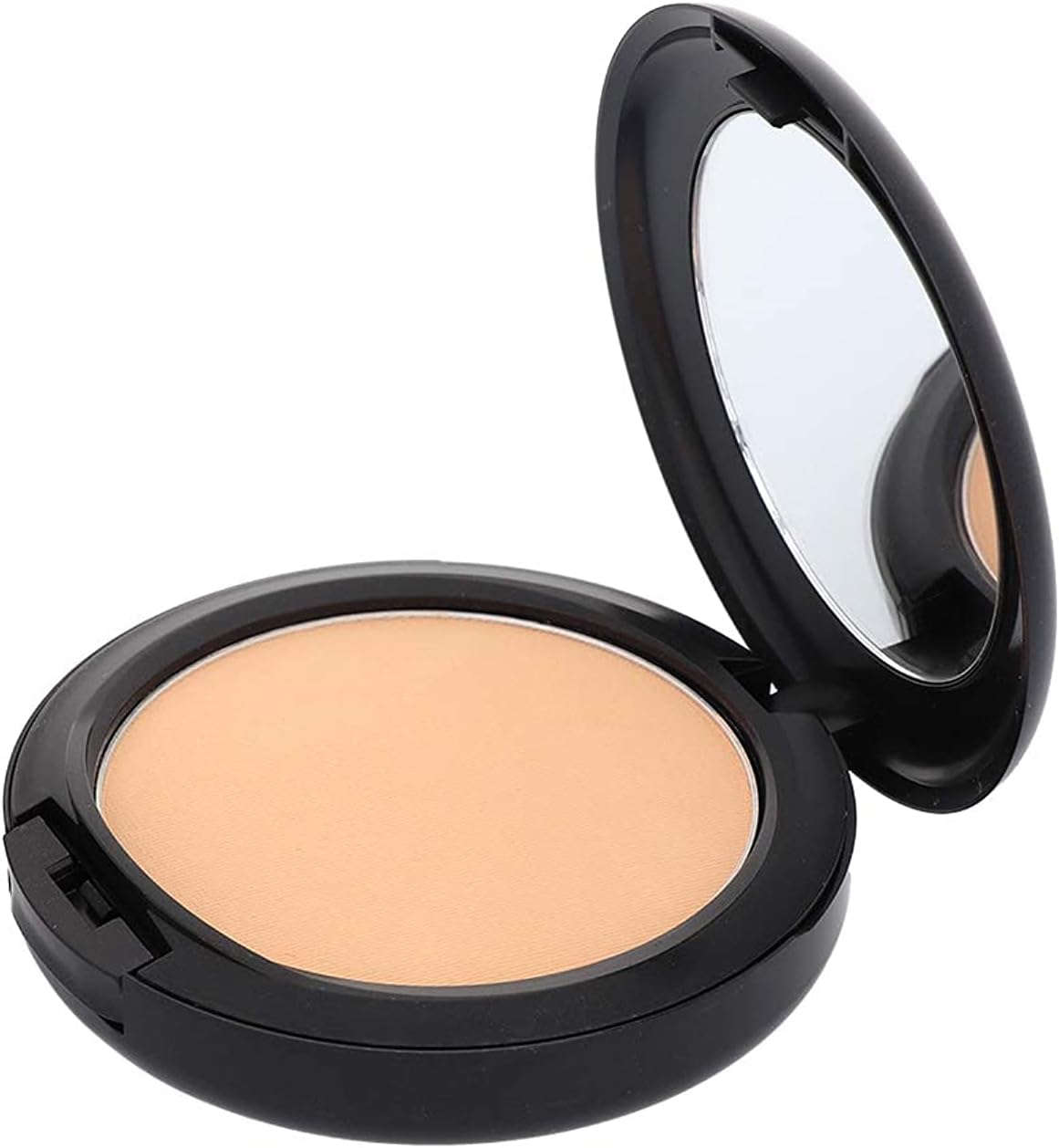 MAC Studio Fix Powder Plus Foundation NC25: cobertura natural e MAC Studio Fix Powder Plus Foundation NC25: cobertura natural e acabamento matte com controle de oleosidade.