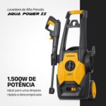 MONDIAL Aqua Power II 1500W: lavadora de alta pressão potente para limpar sujeiras difíceis com praticidade e eficiência. - Imagem 2