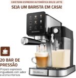 MONDIAL, Cafeteira Espresso Automática Dolce Latte 20 bar, Preto/Inox 1250W, 110V - CCL-01 - Imagem 2