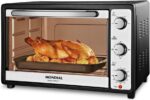MONDIAL Forno Elétrico 52L Grand Family II: 1800W, 3 funções de aquecimento e timer de 90 min para assar com praticidade.