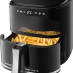 MONDIAL Fritadeira Sem Óleo Air Fryer Digital 5L, Preto, 2000W, 110V - AF-50-DV