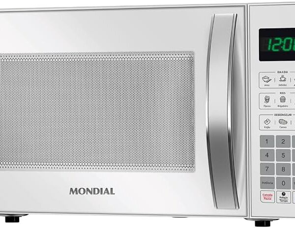 MONDIAL Micro-Ondas, Branco, 1200W, 110V - MO-01-21-W