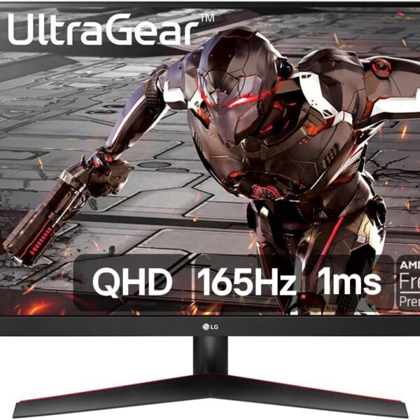 MONITOR LG ULTRAGEAR 32GN600-32" QHD 165HZ, 1MS (MBR), HDR10, FREE SYNC