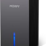 MORFY Desumidificador, pequeno desumidificador para quarto, banheiro, trailer com desligamento automático, desumidificadores compactos silenciosos para quarto, armário de casa, lavanderia