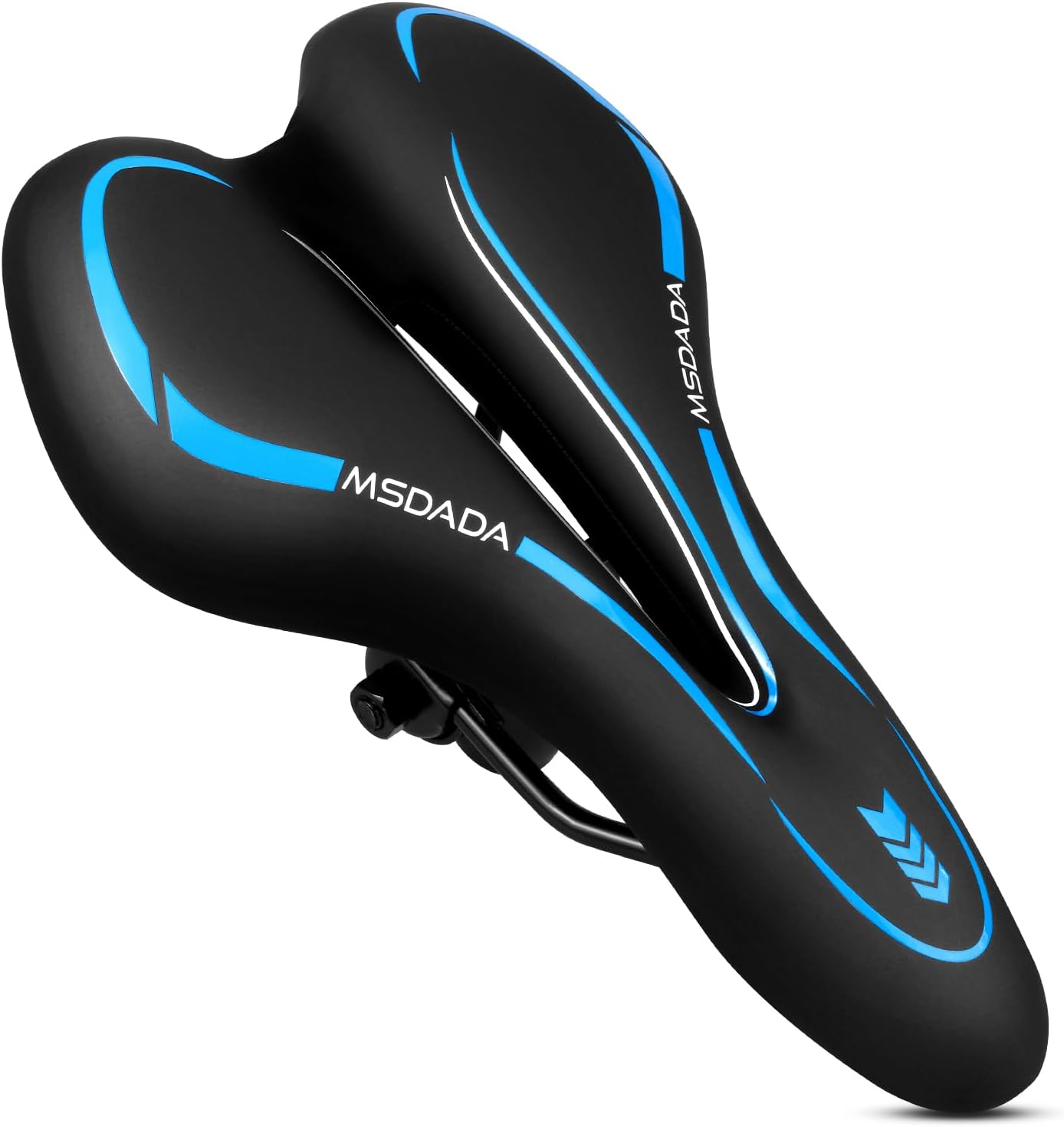 MSDADA Selim de gel para bike: conforto extra macio, impermeável MSDADA Selim de gel para bike: conforto extra macio, impermeável e ergonômico para MTB, homens e mulheres