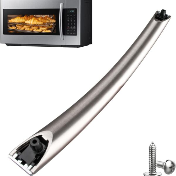 Maçaneta Samsung DE94-02933A resistente, fácil de instalar e com 2 parafusos inclusos.