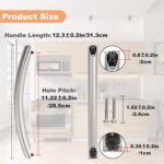 Maçaneta Samsung DE94-02933A resistente, fácil de instalar e com 2 parafusos inclusos. - Imagem 2