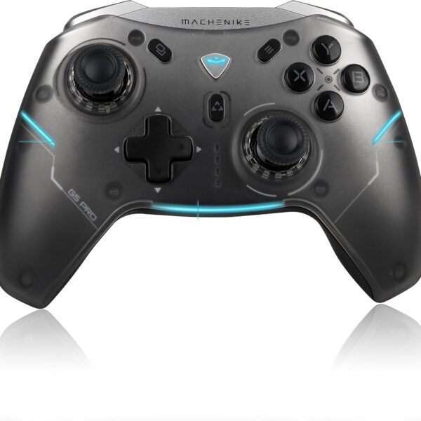 Machenike G5 Pro: controle tri-mode com Hall, macros e alta precisão para PC, Switch, Android e iOS