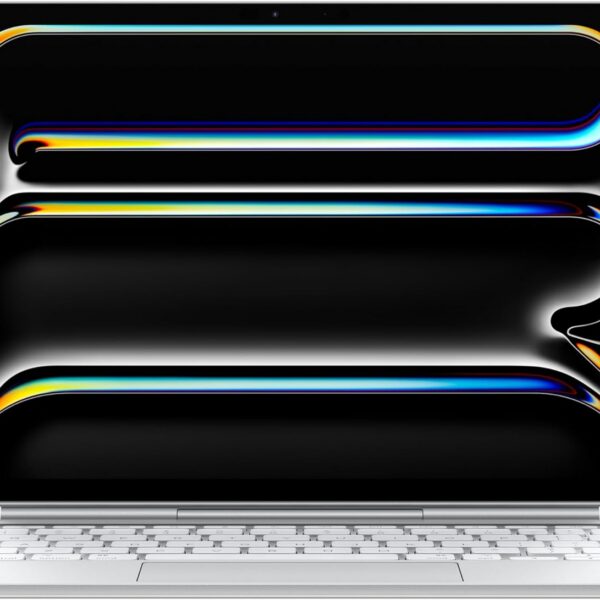 Magic Keyboard para iPad Pro 11" M4 Branco: trackpad integrado e teclas retroiluminadas para produtividade premium.