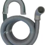 Mangueira Saída Água Máquina de Lavar Universal 5m com Suporte Ledmang para escoamento prático e seguro