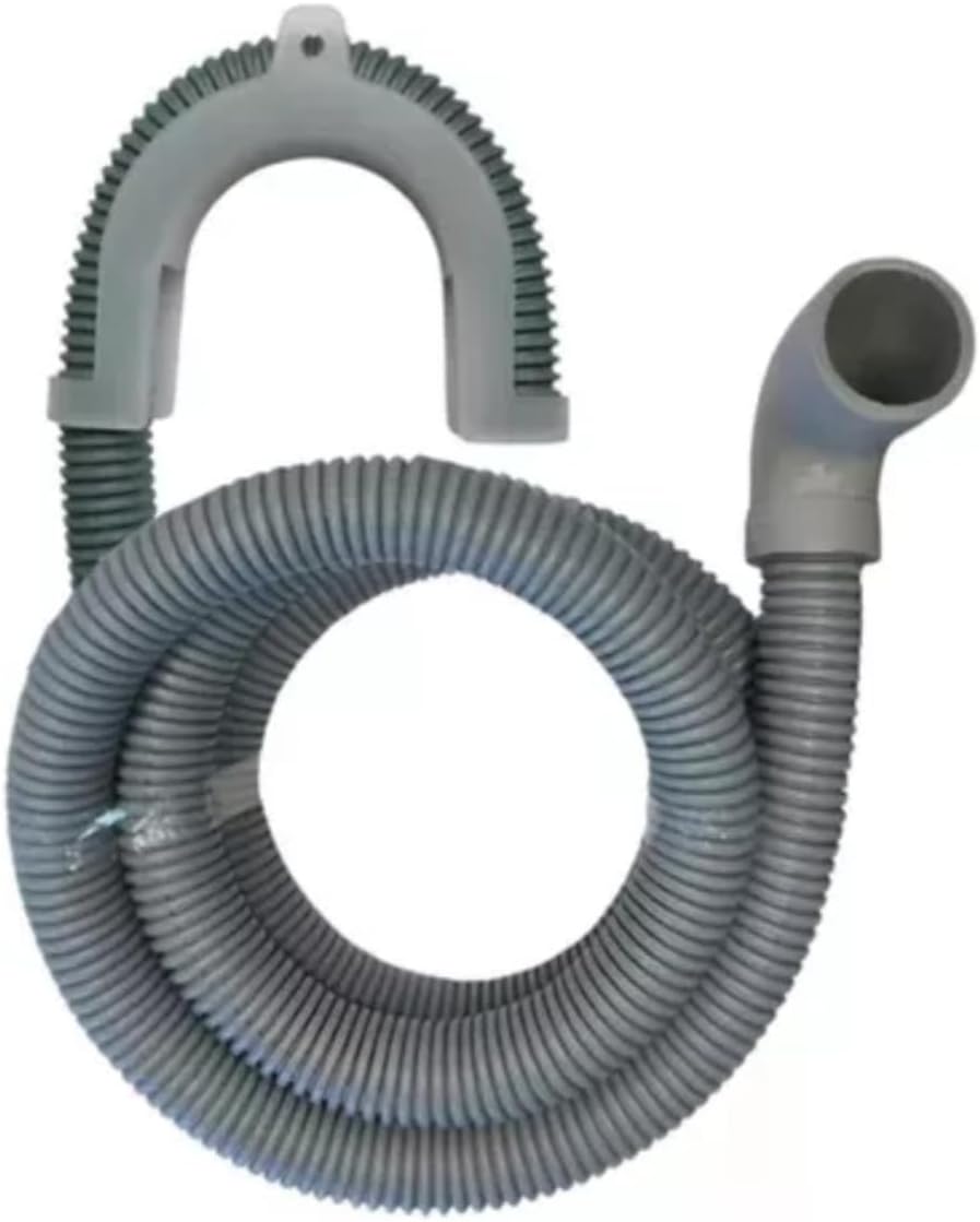 Mangueira Saída Água Máquina de Lavar Universal 5m com Suporte Mangueira Saída Água Máquina de Lavar Universal 5m com Suporte Ledmang para escoamento prático e seguro