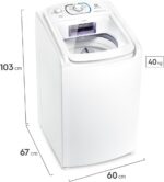 Máquina de Lavar Electrolux 11kg Branca Essential Care Easy Clean Filtro Fiapos 220v LES11 - Imagem 2