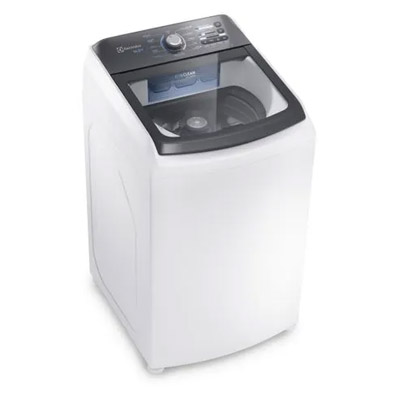Máquina de Lavar Electrolux 14,5kg Branca Efficient Cesto inox
