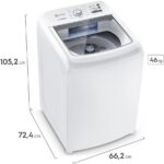 Máquina de Lavar Electrolux 15kg Branca Essential Care com Cesto Inox e Jet&Clean (LED15) - 127V - Imagem 2