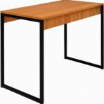 Mesa Escrivaninha Industrial 90x45x76cm: compacta, resistente e ideal para home office, estudo e quarto.