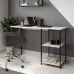 Mesa Escrivaninha Noddo Centauro: design industrial moderno, resistente e ideal para home office e estudos. - Imagem 2