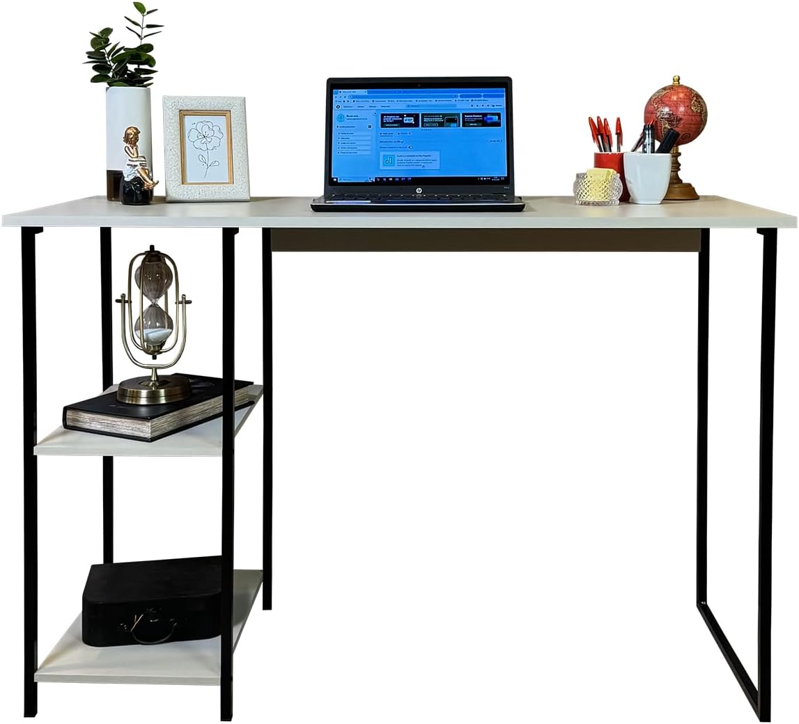 Mesa Escrivaninha Noddo Centauro: design industrial moderno, resistente e ideal Mesa Escrivaninha Noddo Centauro: design industrial moderno, resistente e ideal para home office e estudos.