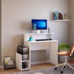Mesa Gamer Mega Chicó 115cm: setup completo, CPU, nichos e tampo elevado para mais organização. - Imagem 2