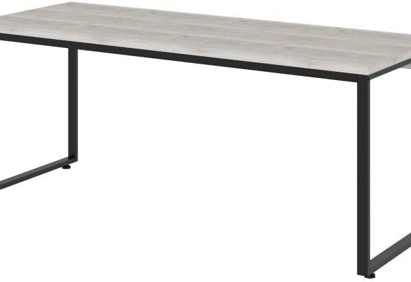 Mesa Kuadra Diretor 180x70x75cm: design industrial, amplo espaço e visual elegante para seu escritório.