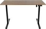Mesa Preta Elevate 90 Play elétrica com ajuste de altura, 3 memórias e tampo MDF para mais conforto e produtividade.