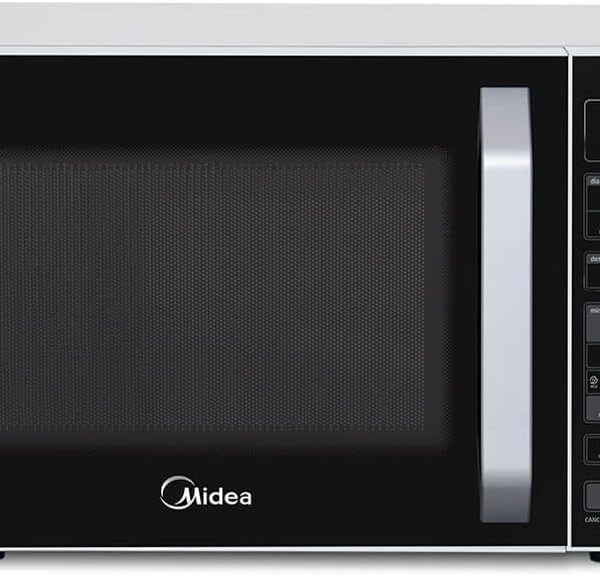 Micro-ondas 27L Branco e Preto Midea LED 127V MXSA27P1