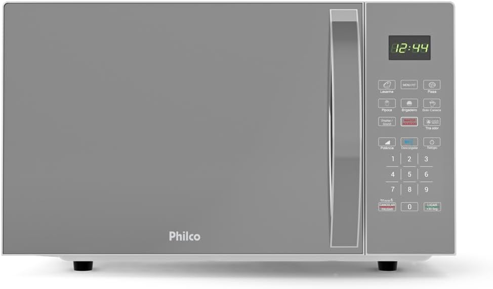 Micro-ondas 33L Philco PMO38S Limpa Fácil 1400W 127V Micro-ondas 33L Philco PMO38S Limpa Fácil 1400W 127V