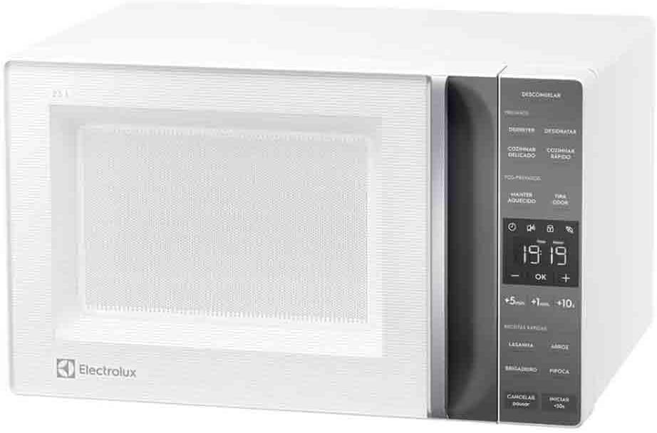 Micro-ondas Electrolux 23L Branco Efficient com Descongelamento Assistido 127v ME23B Micro-ondas Electrolux 23L Branco Efficient com Descongelamento Assistido 127v ME23B
