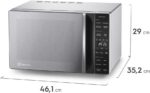 Micro-ondas Electrolux 23L Inox Efficient ME23S: descongelamento assistido e funções para cozinhar com praticidade. - Imagem 2